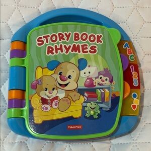 Fisher-Price Story Book Nursery Rhymes Lights Sounds Musical Books Ages 6 mos +